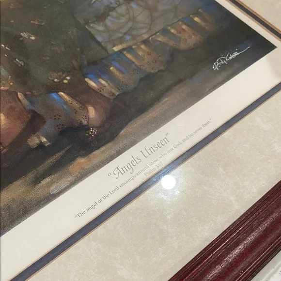 Framed Art Print - Woman with Cat - Picture 2 of 5